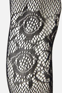 Rose Tattoo Fishnet