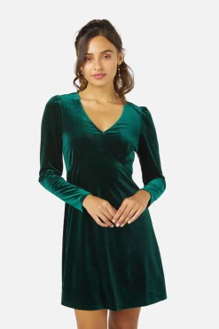 Roxy Velvet Mini Dress