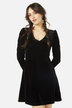 Roxy Velvet Mini Dress