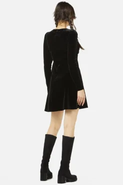 Roxy Velvet Mini Dress