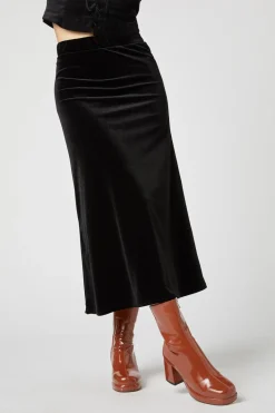 Roxy Velvet Skirt