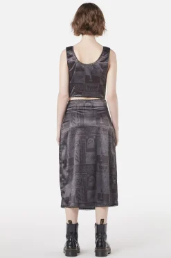 Ruined Mansion Satin Brocade Corset