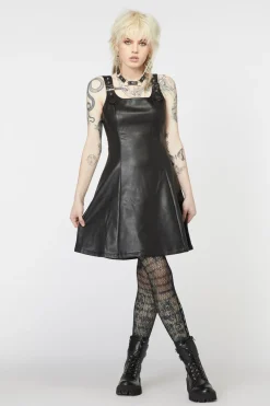 Runaways Pu Strap Dress