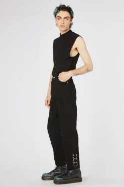 90S Metal Ring Drill Pant