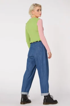 90S Split Zip Up Cardi