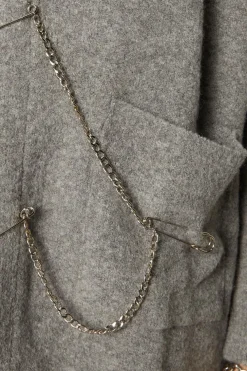 Safety Pin Goth Unisex Cardi