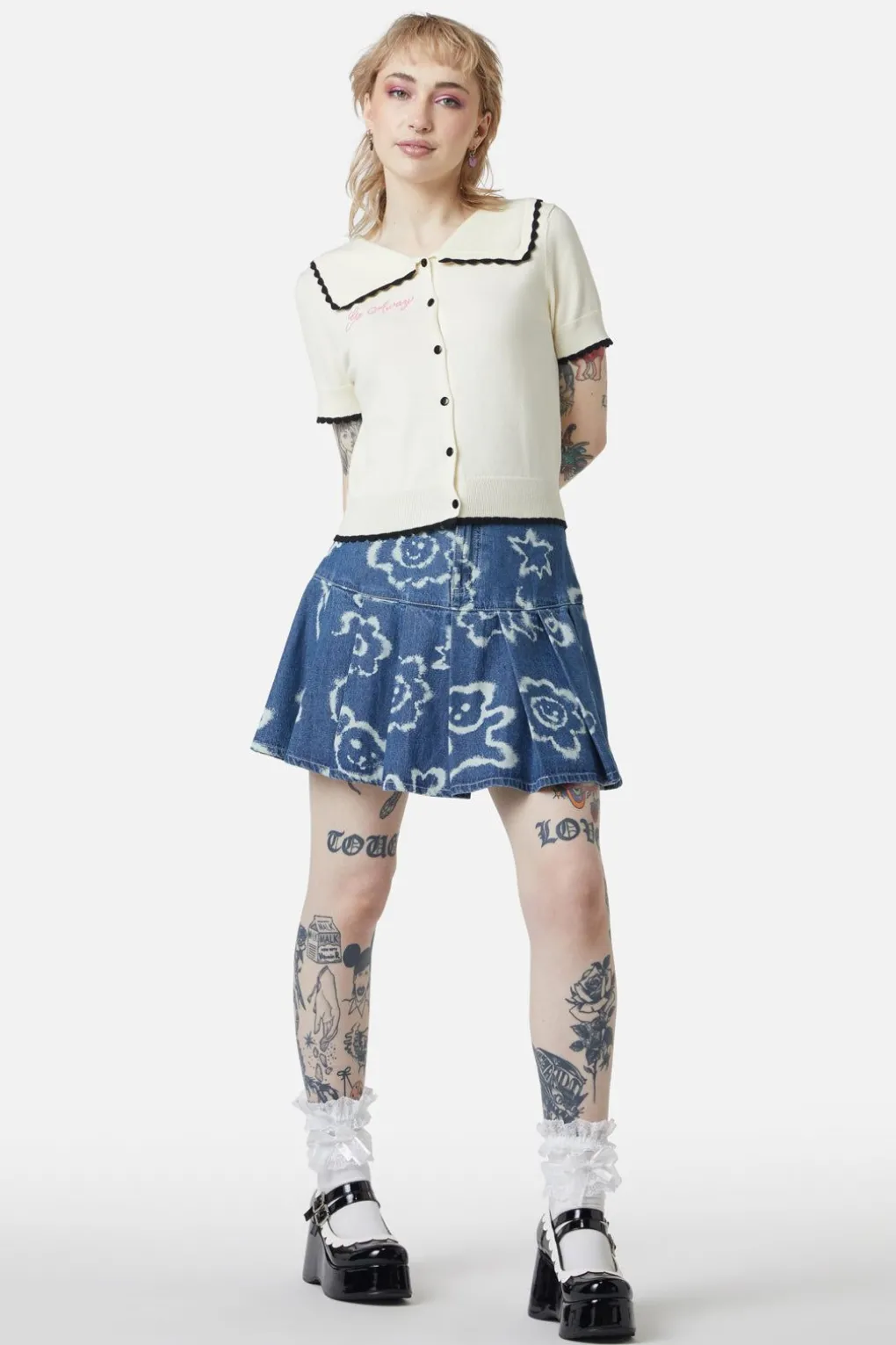 Sailor Teddy Knit Top