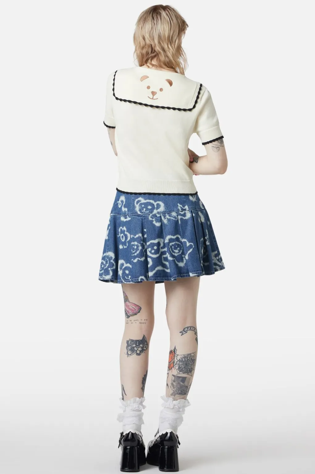 Sailor Teddy Knit Top