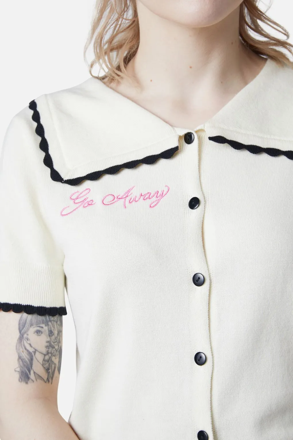 Sailor Teddy Knit Top