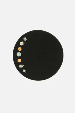 Sally Embroidered Beret
