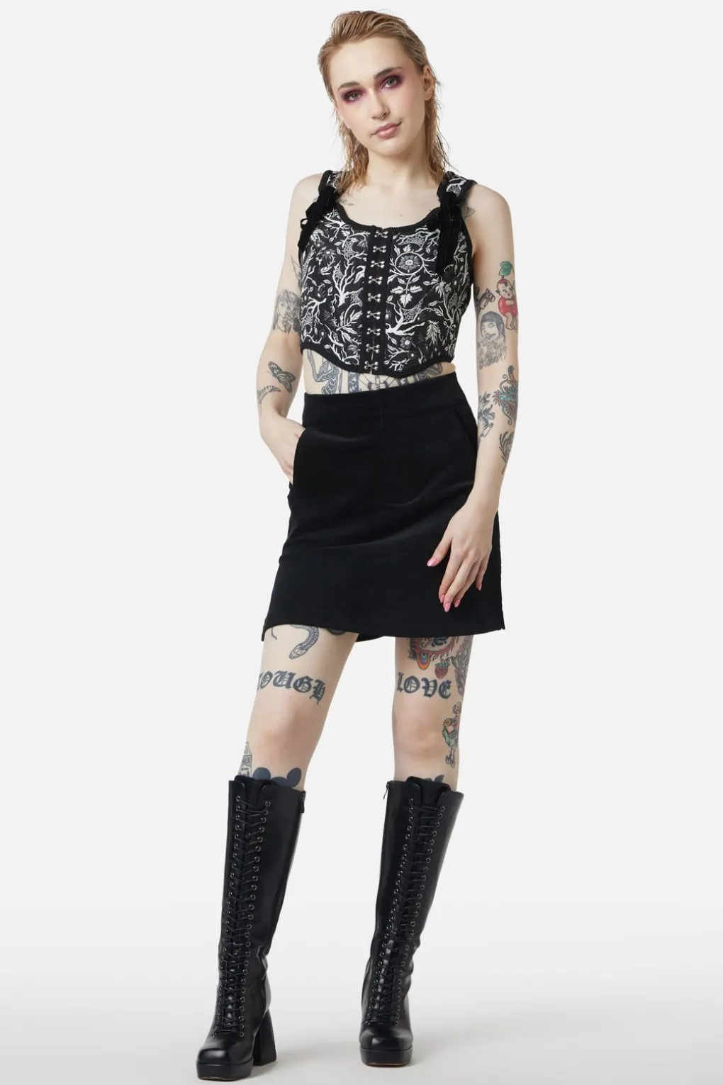 Satis Ruin Corset Top