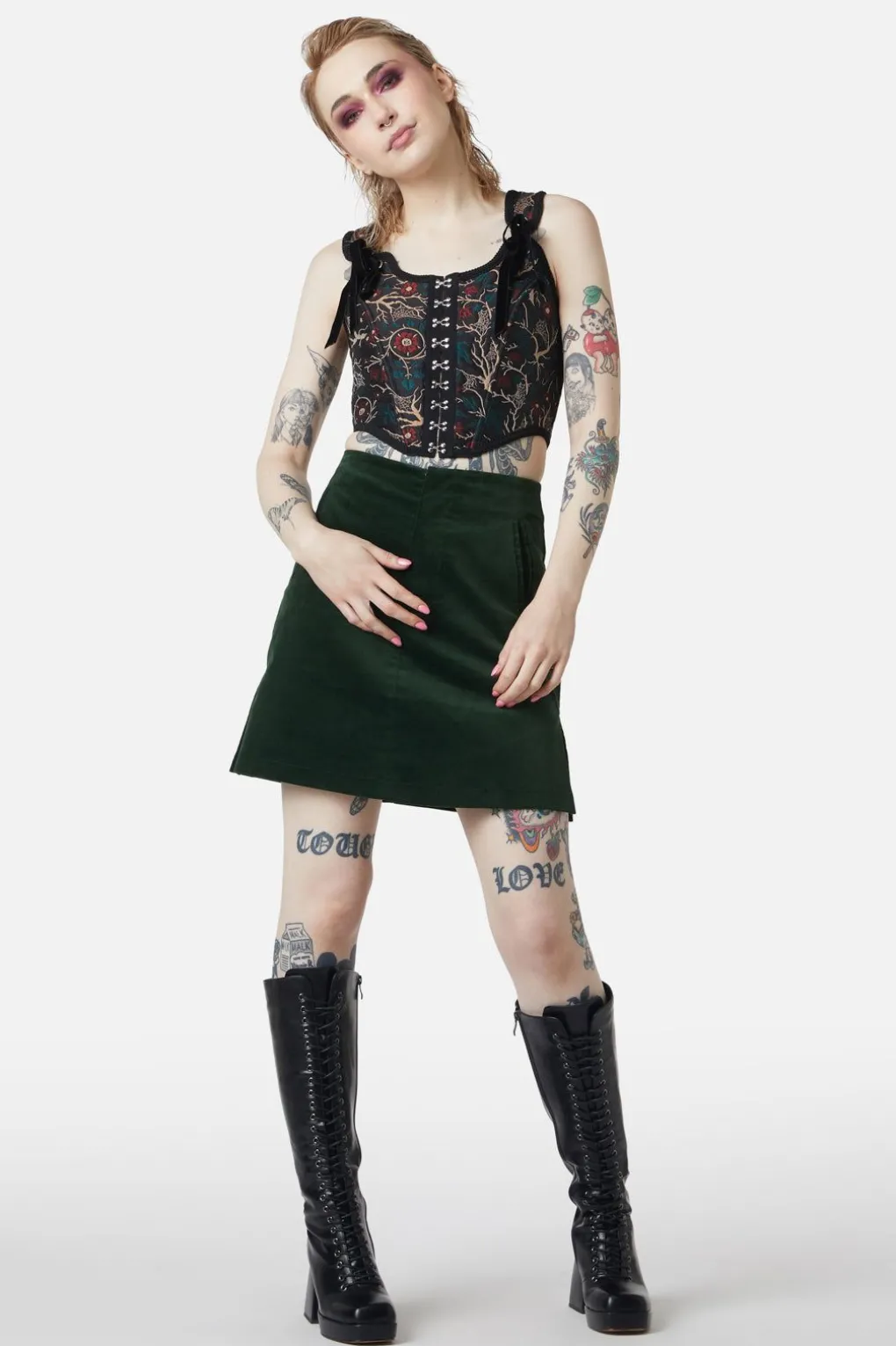 Satis Ruin Corset Top