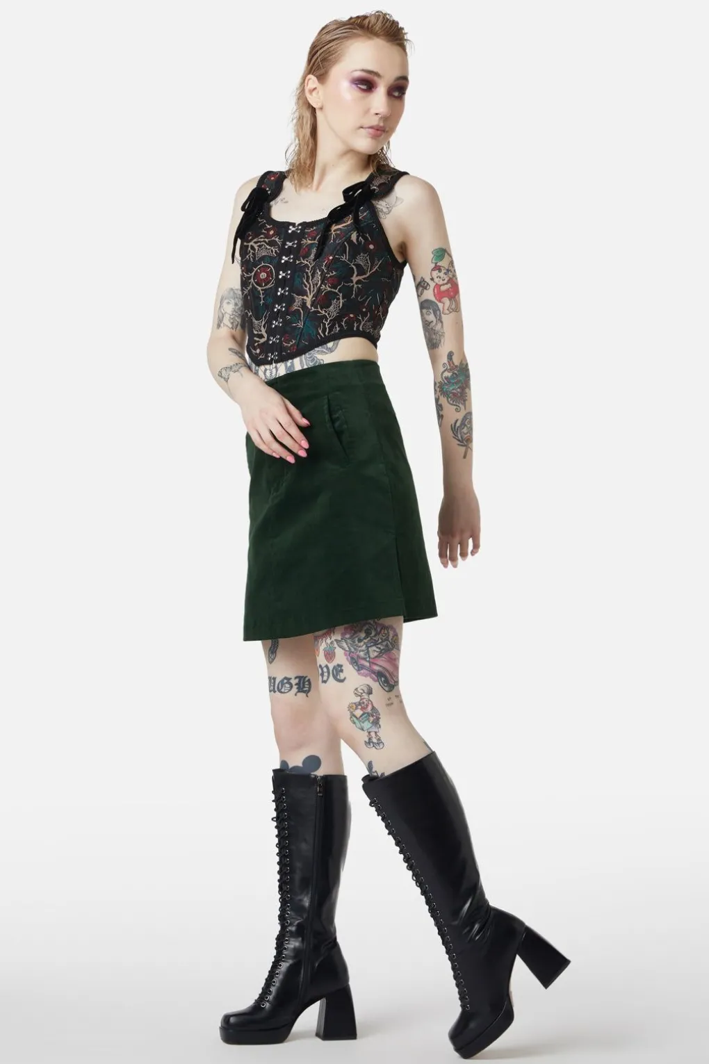 Satis Ruin Corset Top