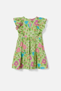 Scandi Flower Kids Dress