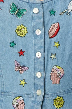 Scrapbook Denim Dress