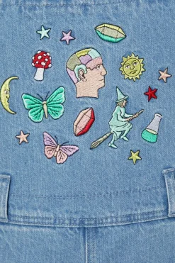 Scrapbook Denim Overall