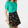Serena Flora Mini Skirt