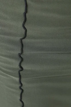 Sheer Mesh Jersey Skort