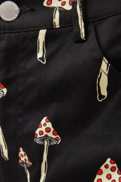 Shroom Cap Wide Leg Pants