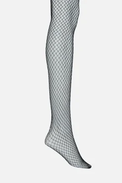 Silver Glitter Fishnets