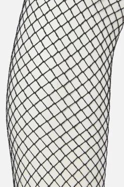 Silver Glitter Fishnets