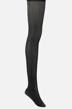 Silver Glitter Tights