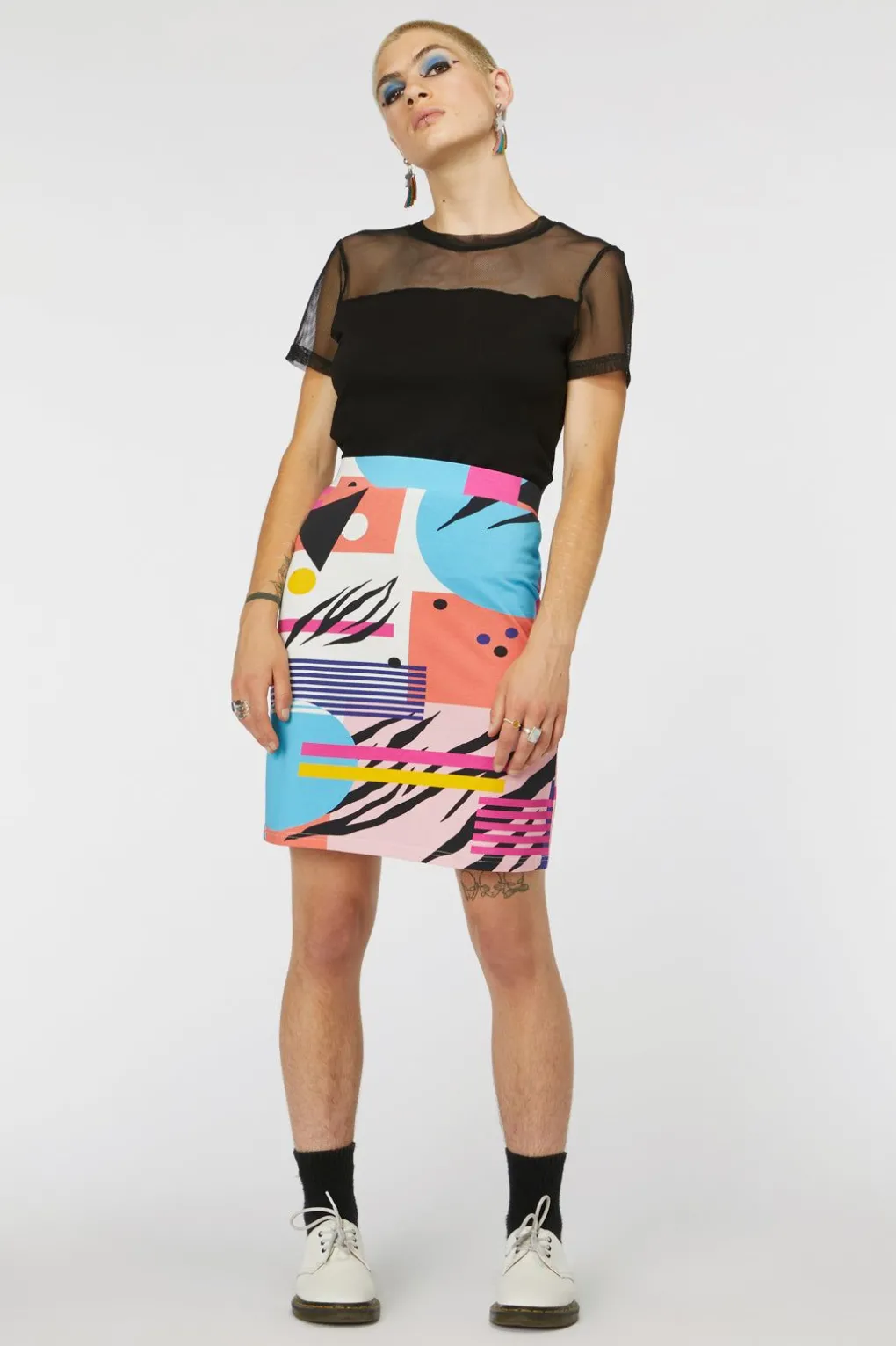 Sinking Tube Mini Skirt