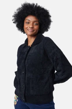 Sisters Collar Fluffy Cardi