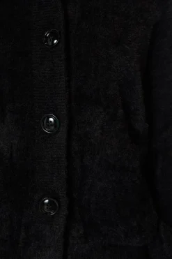 Sisters Collar Fluffy Cardi