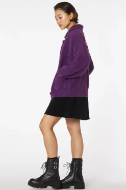 Sisters Collar Fluffy Cardi