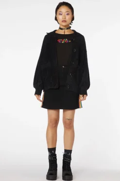 Sisters Collar Fluffy Cardi