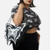 Skeleton Butterfly Bag