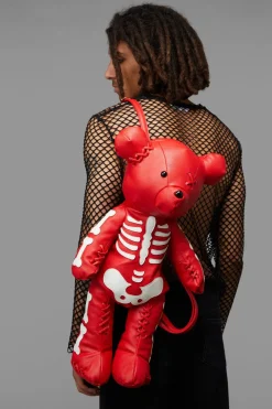 Skeleton Teddy Backpack