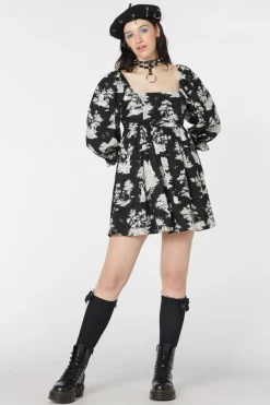 Skelly Toile Printed Dress