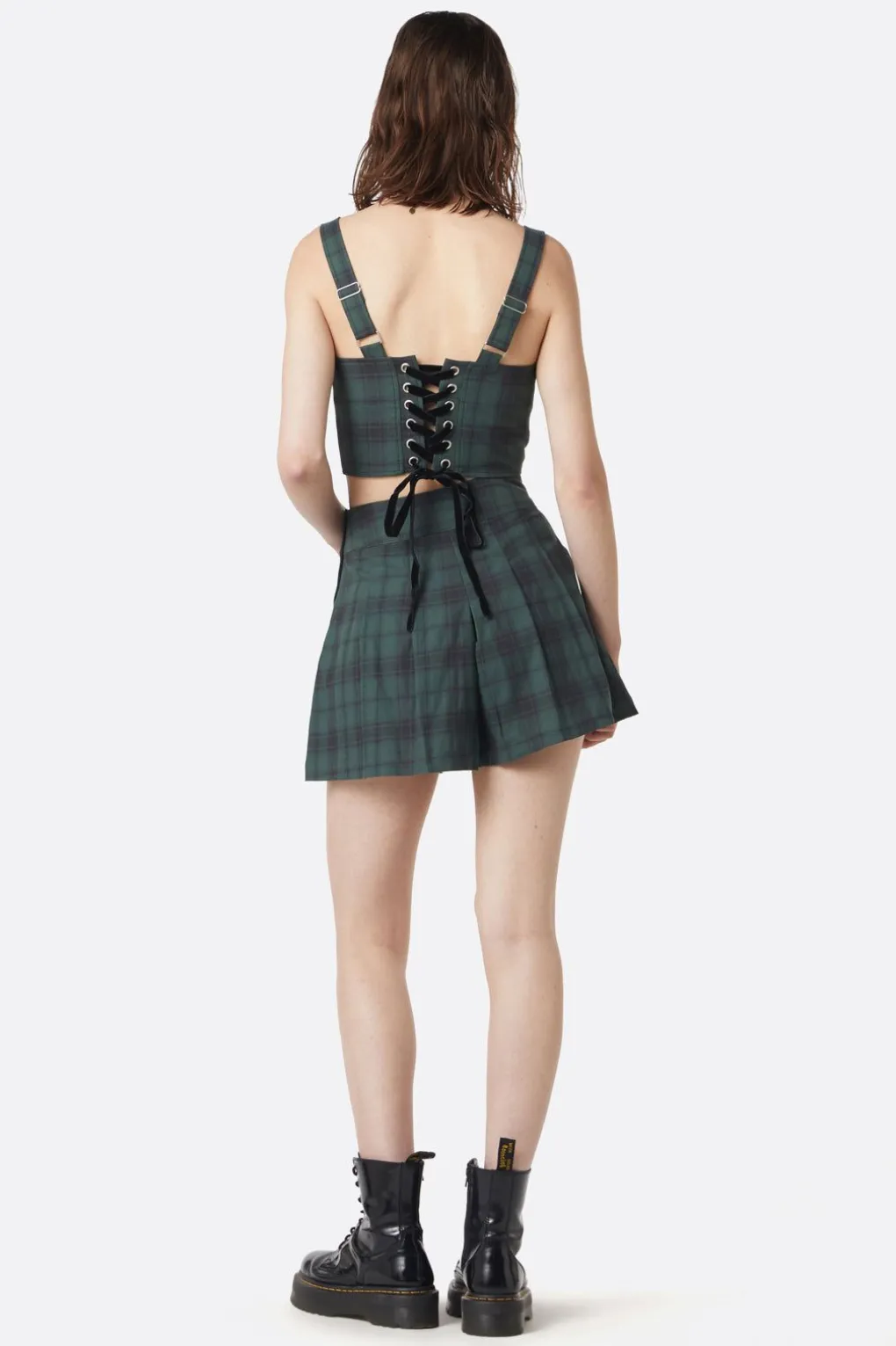 Social Class Tartan Skort