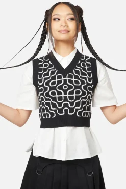 Soundwave Cropped Knit