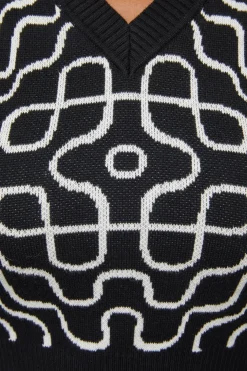 Soundwave Cropped Knit