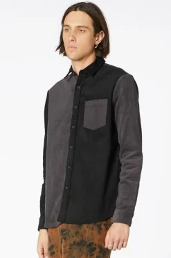 Split Cord Long Sleeve Shirt