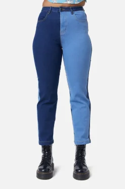 Split Wash Denim Jeans