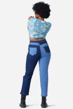 Split Wash Denim Jeans