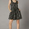 Spooky Cameo Print Dress