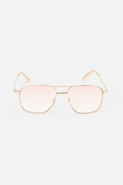 Square Lens Aviator Sunglasses