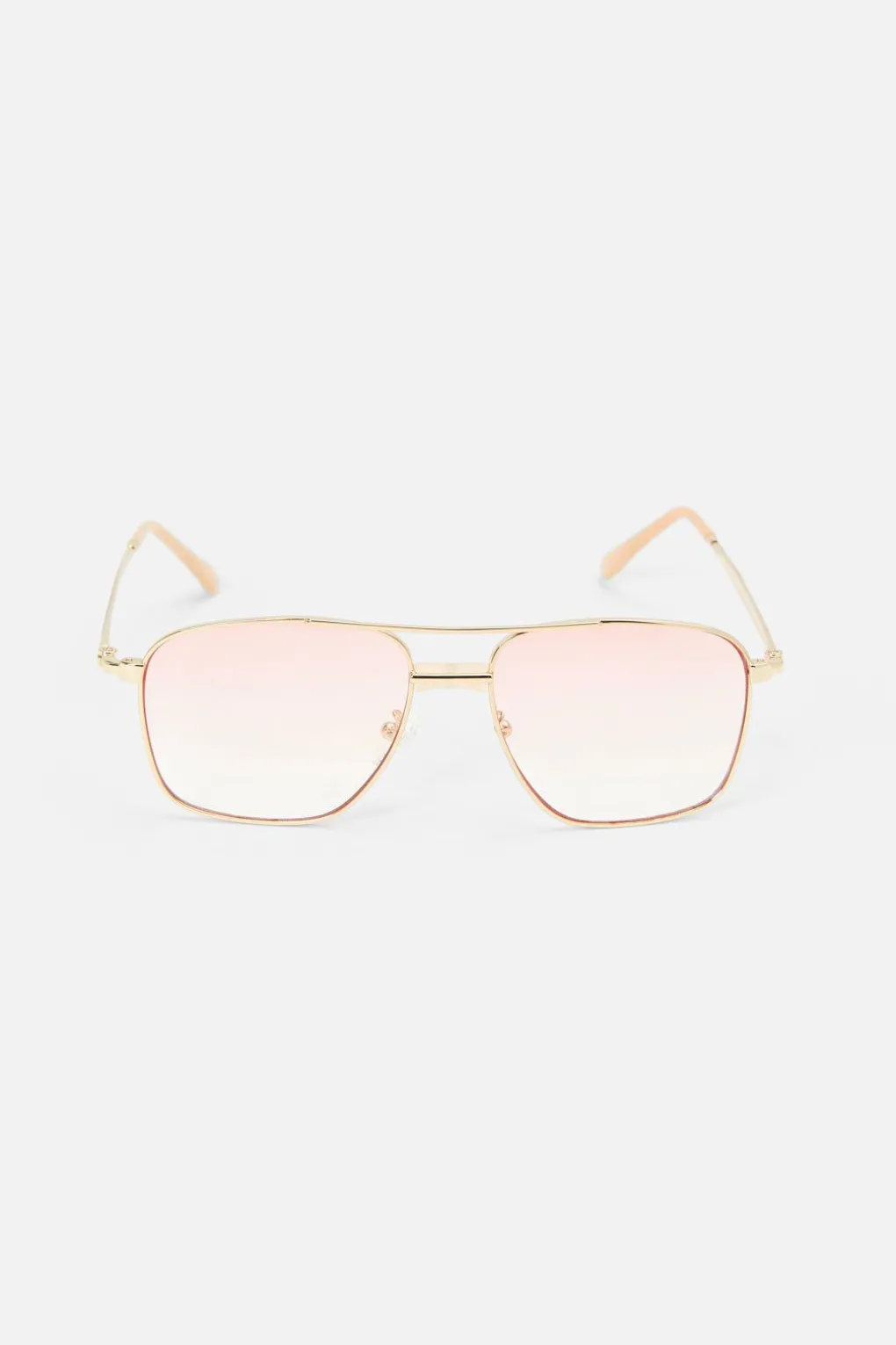 Square Lens Aviator Sunglasses