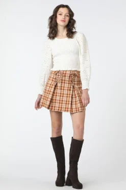 Stacey Check Skirt