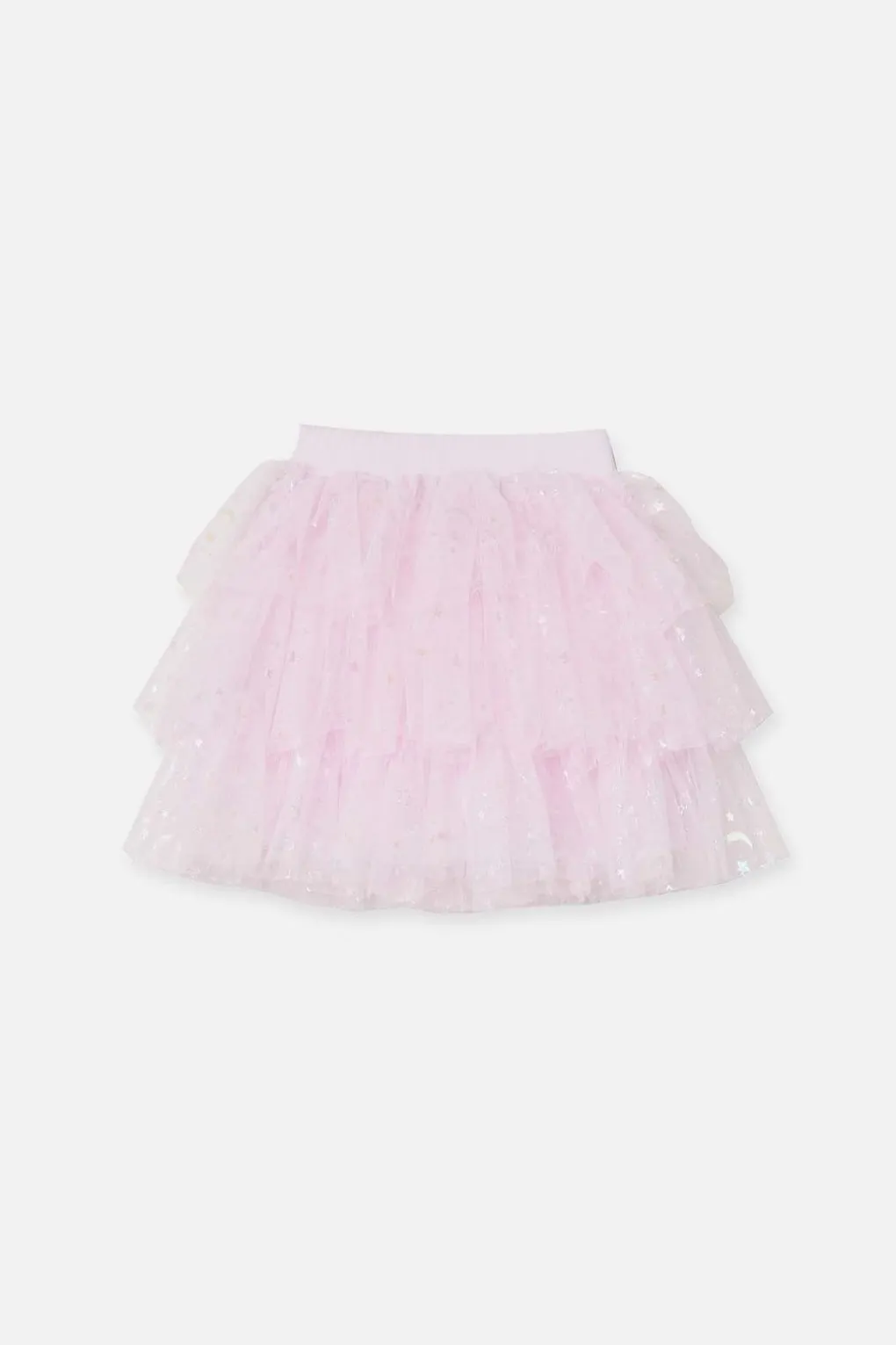 Star Mesh Kids Tulle Skirt