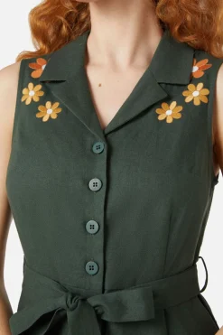 Sunny Retro Emb Jumpsuit