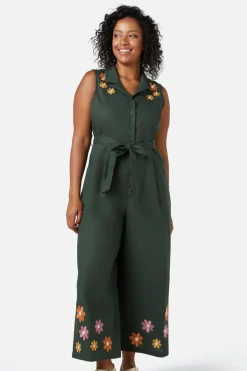 Sunny Retro Emb Jumpsuit
