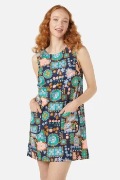 Sunny Retro Shift Dress