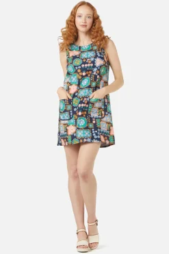 Sunny Retro Shift Dress