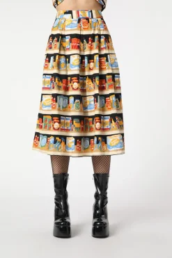 Supermarket Cotton Skirt